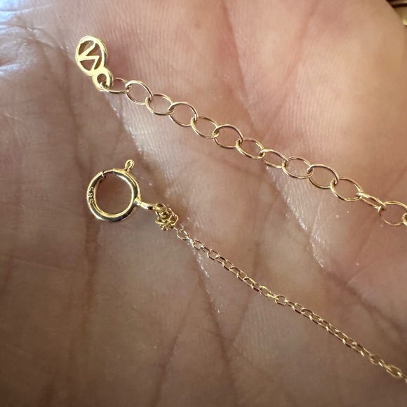 Mejuri Dainty 14k Yellow Gold 18” Adjustable Chain - Picture 6 of 6